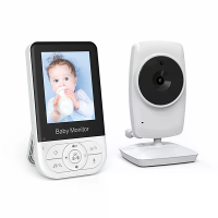 MC628A Draadloze Babyfoon 2,8 Inch Scherm Twee Wege Audio Nachtzicht Temperatuurmonitoring 2X Zoom 22U Batterij Video Mo