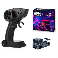 MCARRO MC081 1:87 Mini RC Auto Ondersteuning App Afstandsbediening LED Licht Voertuig Bureau Speelgoed Model Collectie C