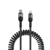 Mcdodo CA 1960 PD36W Type C naar ik p Kabel Snel Opladen Datatransmissie Koperen Kern Lijn 1.8M Lang voor ik phone 12 13