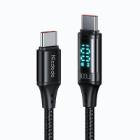 MCDODO USB kabel LED Digitale Display PD3.0 Power Delivery Snel opladen Datatransmissie Snoer Lijn 1,2 m lang Voor iPhon
