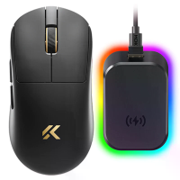 MCHOSE A7 V3 Ultra+ Draadloze Gamingmuis Drie modus PAW3955 Ti sensor 8K Polling snelheid 59g Ultralicht Ergonomische ga