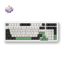 MCHOSE K99 Emerald Green Hyacinth Wireless Gasket Mount Mechanical toetsenbord