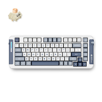 MCHOSE X75 Navy Blue Icy Creamsicle Wireless Gasket Mount Mechanical toetsenbord