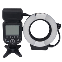 Mcoplus MCO 14EXTN 5500K Macro TTL ring Flash Licht + metalen adapterring