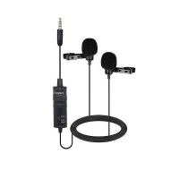 MCO LVD2M Bedrade lavaliermicrofoon Draagbaar 1 tot 2 omnidirectioneel HiFi ruisonderdrukkend microfoonsysteem 3,5 mm ba