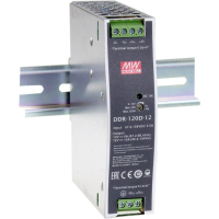 MEAN WELL DDR 120D 48 DIN rail DC/DC converter 48 V/DC 2.5 A 120 W Aantal uitgangen:1 x Inhoud 1 stuk(s)