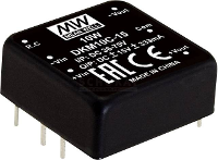 Mean Well DKM10C 15 DC/DC convertermodule 333 mA 10 W Aantal uitgangen: 2 x Inhoud 1 stuk(s)