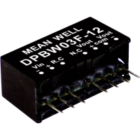 Mean Well DPBW03G 05 DC/DC convertermodule 300 mA 3 W Aantal uitgangen: 2 x Inhoud 1 stuk(s)