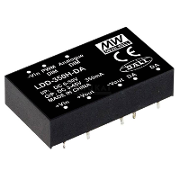 Mean Well LDD 350H WDA LED driver Constante stroomsterkte 350 mA 3   45 V/DC Dimbaar, Dali, Overbelastingsbescherming, Overspanning 1 stuk(s)