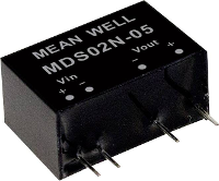 MEAN WELL MDS02N 15 DC/DC convertermodule 133 mA 2 W Aantal uitgangen: 1 x Inhoud 1 stuk(s)