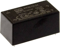 Mean Well MPM 15 15 AC/DC printnetvoeding 15 V/DC 1 A 15 W