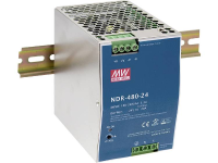 Mean Well NDR 480 24 DIN rail netvoeding 480 W 1 x