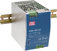 Mean Well NDR 480 48 DIN rail netvoeding 480 W 1 x