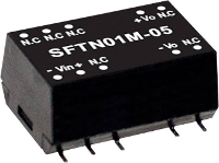 Mean Well SFTN01L 05 DC/DC convertermodule 200 mA 1 W Aantal uitgangen: 1 x Inhoud 1 stuk(s)