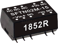MW Mean Well SFTN02L 05 DC/DC convertermodule 400 mA 2 W Aantal uitgangen: 1 x Inhoud 1 stuk(s)