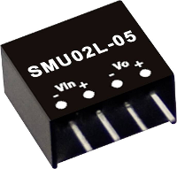 Mean Well SMU02L 15 DC/DC convertermodule 133 mA 2 W Aantal uitgangen: 1 x Inhoud 1 stuk(s)