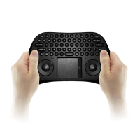 Measy Gp800 79 Keys 2.4G Qwery Wireless Air Smart Mouse Touchpad Handheld Keyboard For Tv Box Pc