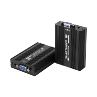 Measy VGA1815 Zender Ontvanger 150M Langeafstand Netwerk Extender 1080P 60Hz Transceiver PoE Gevoed 3.5Mm Jack Video Con