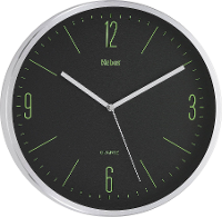 Mebus 16318 Wandklok Quartz 30 cm x 4.2 Cm Zilver