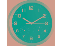 Mebus 41882 Wandklok Quartz 30 cm x 4.2 Cm Aluminium