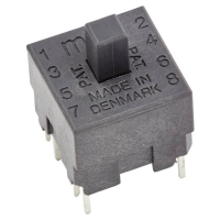 MEC 1540109 Unimec Series Druktoets 120 V 250 mA Moment (l x b x h) 12.60 X 12.60 X 15.70 Mm IP54 1 stuk(s)