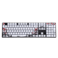 MechZone 110 Keys Plum Blossom Keycap Set OEM Profile PBT Sublimation Keycaps voor mechanische toetsenborden