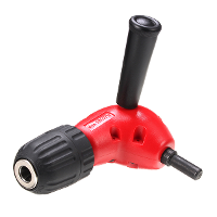0.8 10Mm Right Angle Bend Extension 90 Degree Round Shank Right Angle Drill Adapter