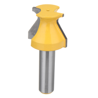 1 1/16 Inch Finger Grip Double Flutes Router Bit Woodworking Cutter 1/2 Inch Shank