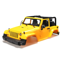 1/10 Rc Truck Hard Body Shell Canopy Rubicon Topless For Scx10/d90