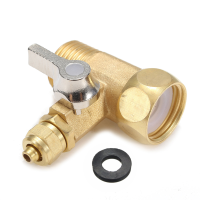 1/2 Inch To 1/4 Inch Ball Valve Ro Feed Water Adapter Faucet Tap For Water Purifier