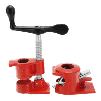 1/2Inch Wood Gluing Pipe Clamp Set Heavy Duty Profesional Wood Working Cast Iron Carpenter's Clamp