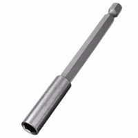 1/4 Inch Hex 100mm Quick Release Magnetic Screwdriver Extension Bit Holder