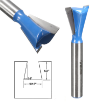 1/4 Inch Shank Dovetail Joint Router Bit Woodworking Cutter