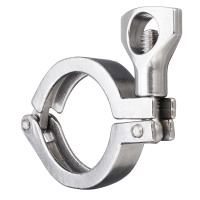 1.5 Inch Tri Clamp Clover 304 Stainless Steel Single Pin Sanitary Clamp 50.5Mm Ferrule