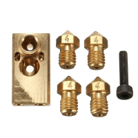1.75/3.0Mm Olsson Block + 4xnozzle + Screw Kit For Ultimaker 2 / Um2+/ Extended 3d Printer Um2 Upgrade Hotend