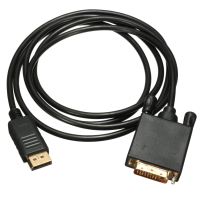 1.8M Display Port To 24 + 1 Pin Dvi Male Video Adapter Cable