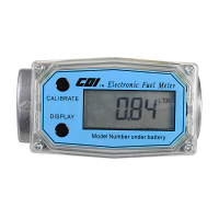 1 Inch Electronic Turbine Diesel Gasoline Kerosene Fuel Flow Meter