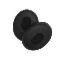 1 Pair Black Replacement On Ear Foam Earmuffs Pads Cushion For Headphone Headset Quiet Comfort3 Qc3