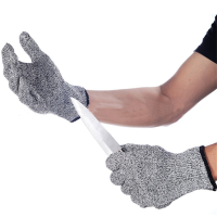 1/Pair Lv5 Anti Cut Fishing Gloves Safety Cut Resistant Protective Gloves For Industry Flying Kite