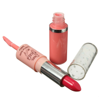 10 Colors Double Head Natural Lipstick Moisturing Brighten Lip Gloss Makeup Comestic