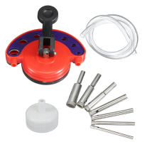 10 In 1 Diamond Hole Saw Cutter Drill Bit Set Tile Drilling 4 12mm For Porcelain Marble Glass