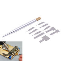 10 In 1 Ic Chip Repair Thin Blade Tool Cell Phone Cpu Remover Burin Pratical Repair Hand Tool For Iphone