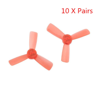 10 Pairs Kingkong / Ldarc 1935 48.26Mm 1.5Mm Mounting Hole 3 Blade Propellers For 90gt Drone