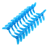 10 Pairs LDARC / Kingkong 31mm Mounting Hole 1.0Mm ABS 3 Blade Propeller for 0703 0603 0705 Motor