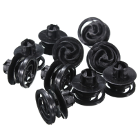 10 Pcs Door Panel Card Trim Clips Interior For Volkswagen Golf Mk4