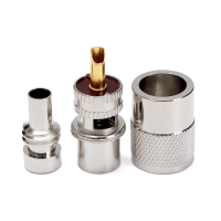 10 Pcs Pl259 Solder Connector Uhf Rg8x Connectors Plug With Ug 176 Variable Diameter Tube