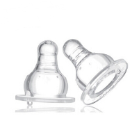 100 Pcs Lot 3.5Cm Baby Bottle Nipples Silicone Teat With No Holes