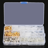 100 Sets 3.9Mm Motorcycle Brass Colour Bullet Male & Female Wire Connector
