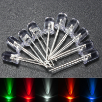 1000Pcs 5mm Round Red Green Blue Yellow White Water Clear Led Diodes Light Kit