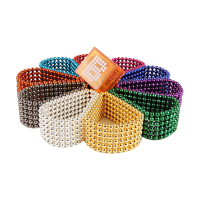 1000Pcs Per Lot 5mm Magnetic Buck Ball Magnet Optional Colors Intelligent Stress Reliever Toy Gift